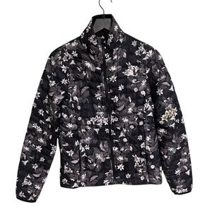 The North Face lightweight floral winter coat size small
